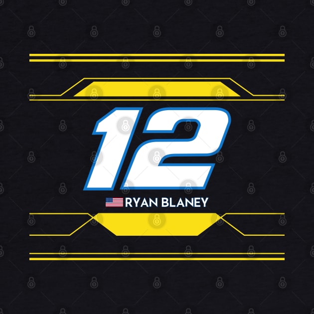 Ryan Blaney #12 2023 NASCAR Design by AR Designs 